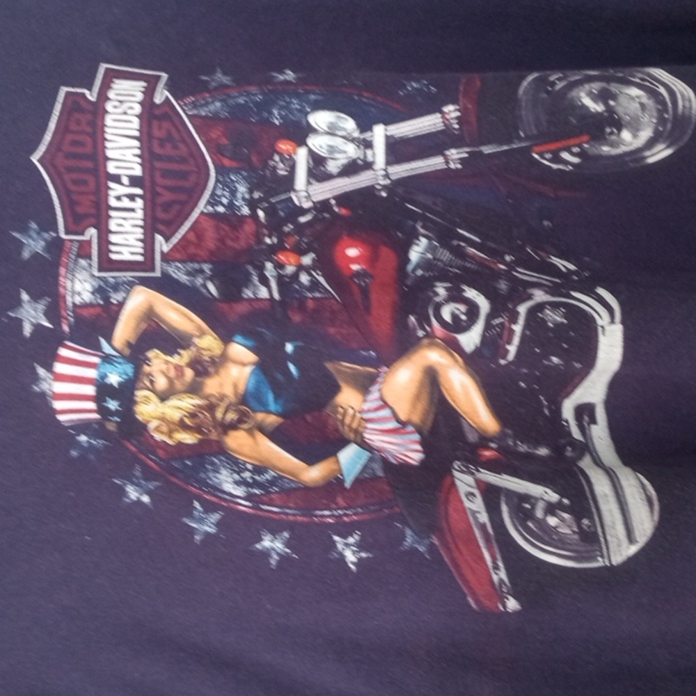 4XL Harley-Davidson Munster Indiana T-shirt - Picture 2 of 4